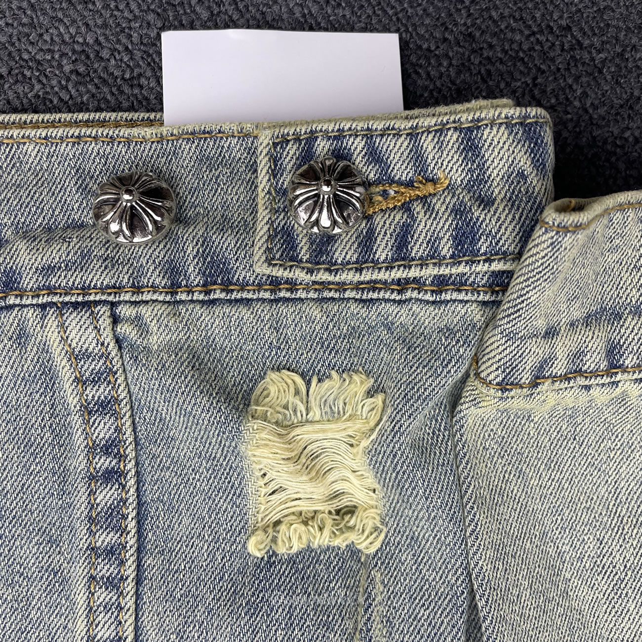 Chrome Hearts Patch Cross Denim (4) - newkick.app